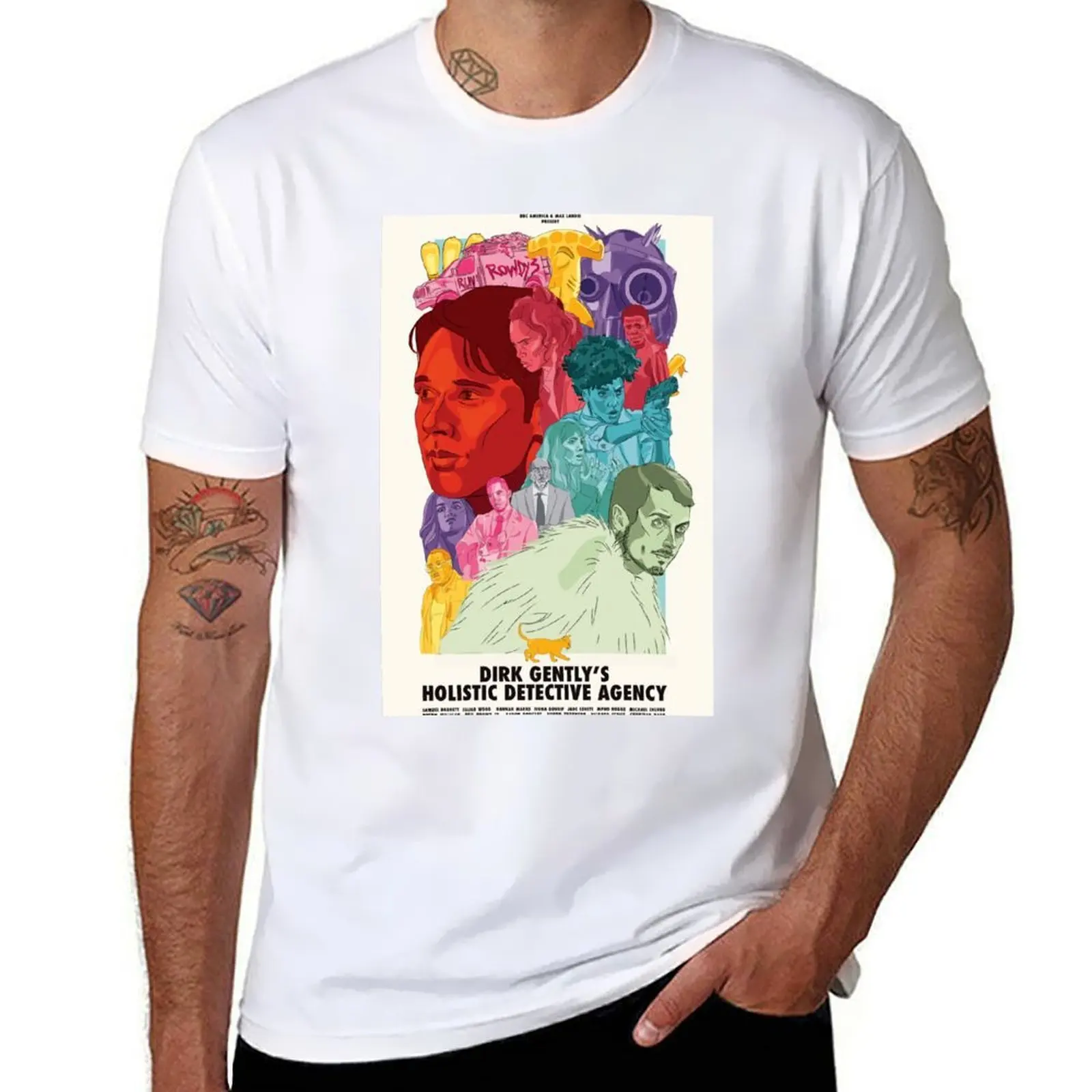 Dirk Gently's Holistic Detective Agency T-Shirt t shirts with prints man t shirt cotton high quality T-Shirt
Dirk Gently's Holistic Detective Agency T-Shirt t shirts with prints man t shirt cotton high quality T-Shirt