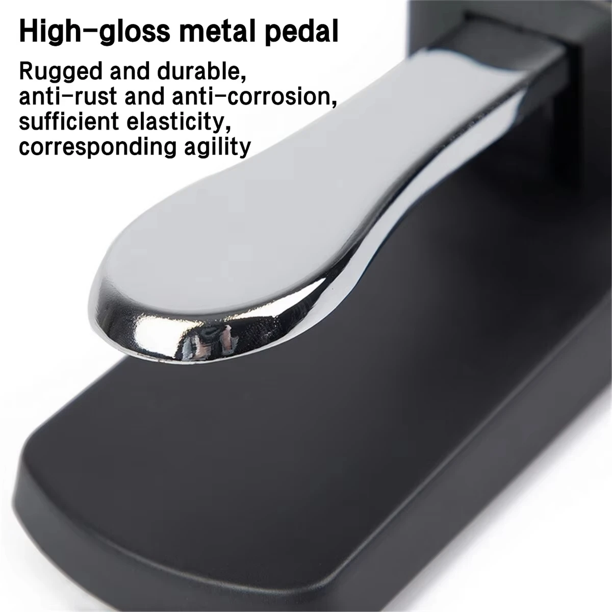 Sustain Pedal w/ Polarity Switch – Universal for MIDI Keyboard, Digital Piano, Synth, Electronic Drum
Sustain Pedal w/ Polarity Switch – Universal for MIDI Keyboard, Digital Piano, Synth, Electronic Drum