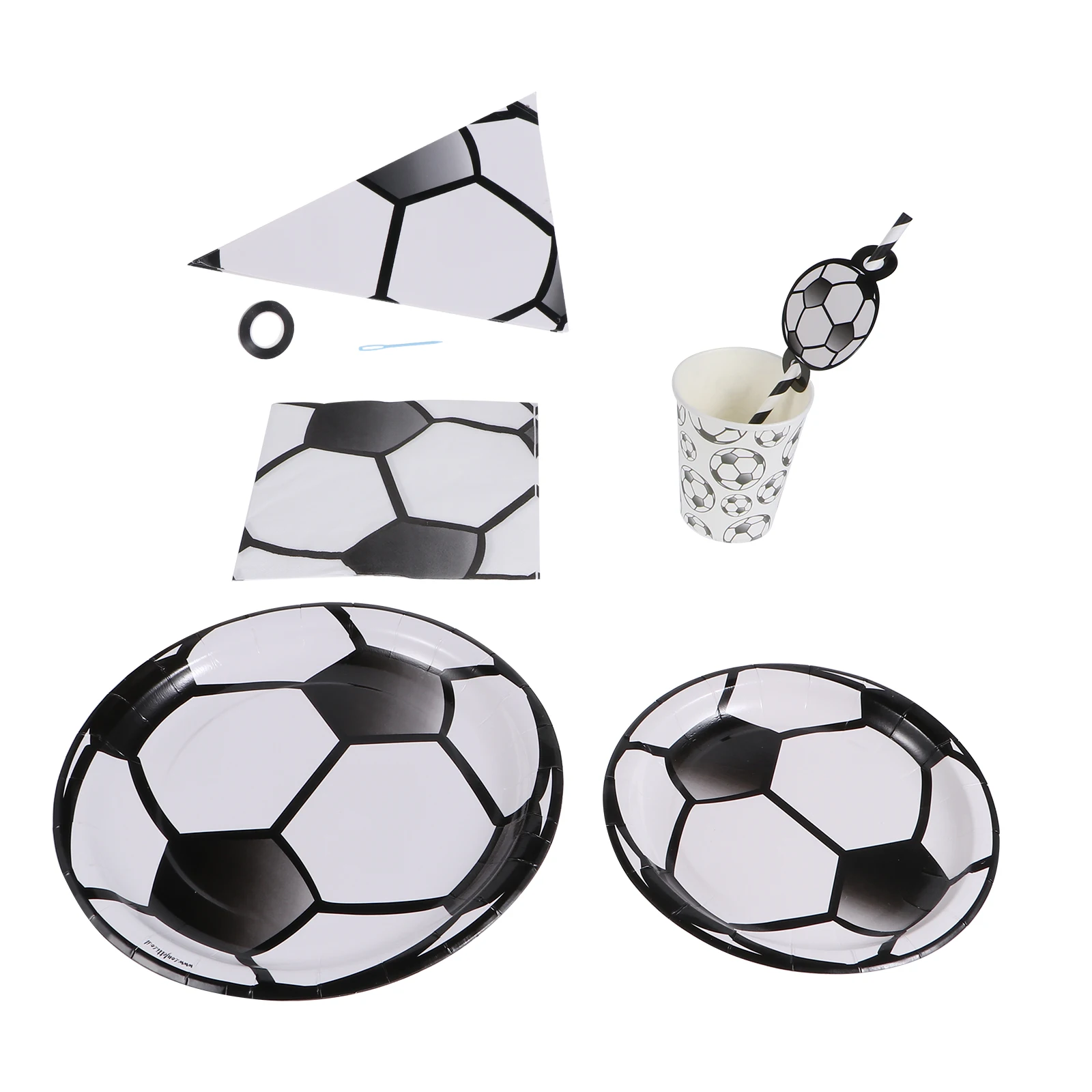 1 комплект, набор посуды для футбола, дня рождения, бумажные тарелки в мультяшном стиле, чашки, баннерные соломинки, салфетки, принадлежности, посуда на день рождения
1 комплект, набор посуды для футбола, дня рождения, бумажные тарелки в мультяшном стиле, чашки, баннерные соломинки, салфетки, принадлежности, посуда на день рождения