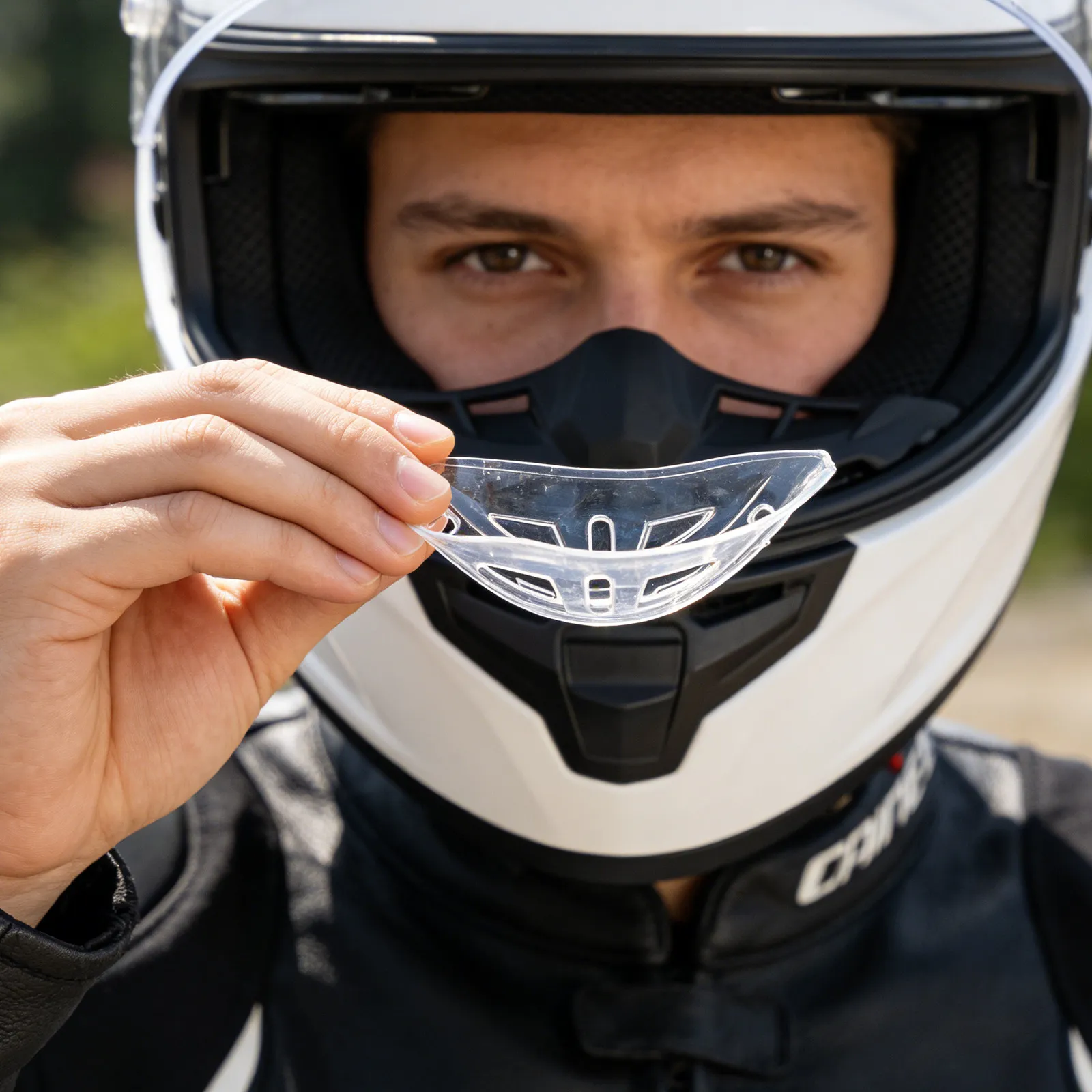 50Pcs Chin Cup Universal Clear Chin Pad Removable Ergonomic Jaw Support for Motorcycle Bike Hard Hat Comfort
50Pcs Chin Cup Universal Clear Chin Pad Removable Ergonomic Jaw Support for Motorcycle Bike Hard Hat Comfort