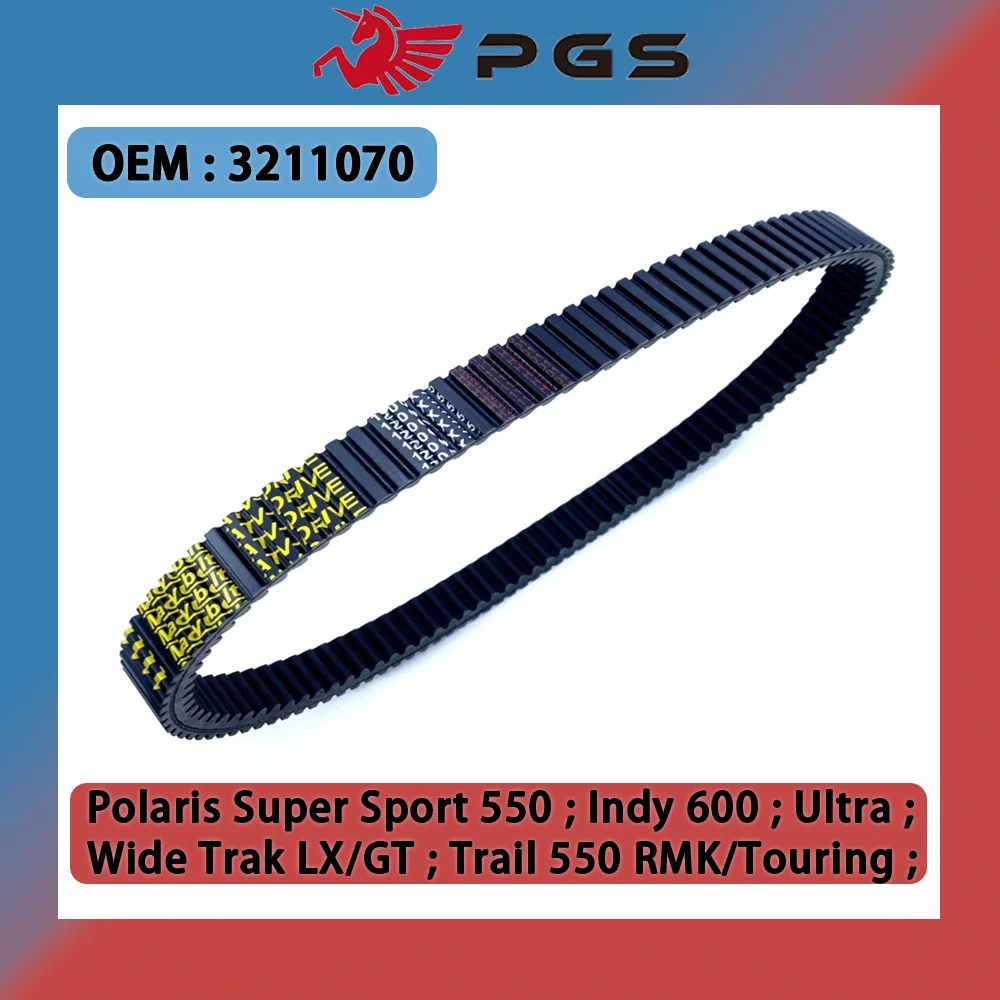 Ремень привода PGS 1200x35 3211070 для Polaris Super Sport 550 Touring ES Trail 500 RMK SP SKS ES RMK Wide Trak GT LX
Ремень привода PGS 1200x35 3211070 для Polaris Super Sport 550 Touring ES Trail 500 RMK SP SKS ES RMK Wide Trak GT LX