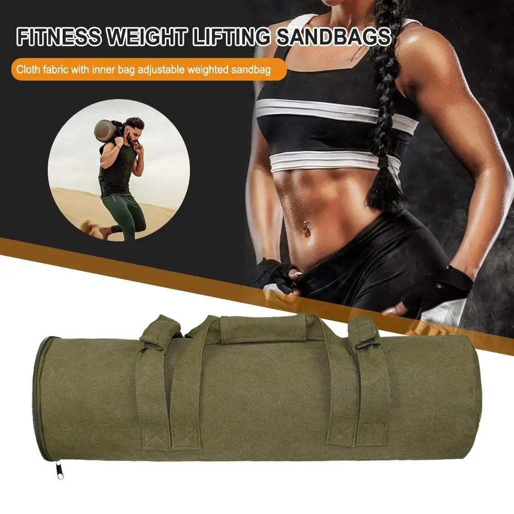 Weightlifting Sandbag Wear-resistant Load Sandbag With Zipper Adjustable Weight Comfortable Handle
Weightlifting Sandbag Wear-resistant Load Sandbag With Zipper Adjustable Weight Comfortable Handle