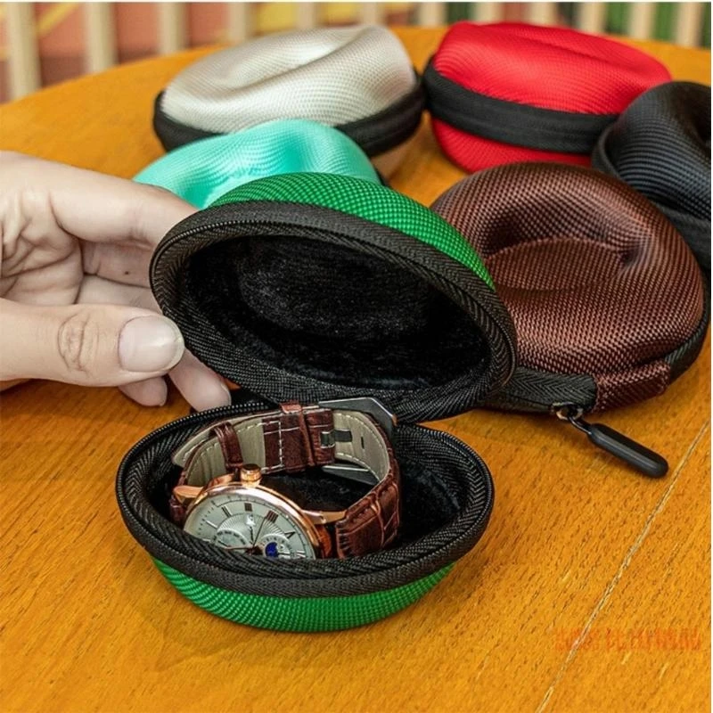Travel Watch Case Case Zippered Design Box Box Shockper -Rouch для наручных часов .h05a
Travel Watch Case Case Zippered Design Box Box Shockper -Rouch для наручных часов .h05a