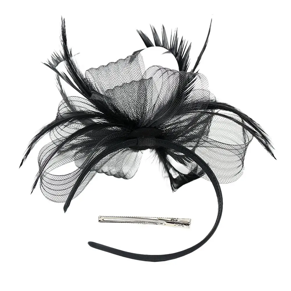 Party Hats Hairband Clip Fascinators Women Camouflage Headpiece Tea Headband Black for Miss
Party Hats Hairband Clip Fascinators Women Camouflage Headpiece Tea Headband Black for Miss
