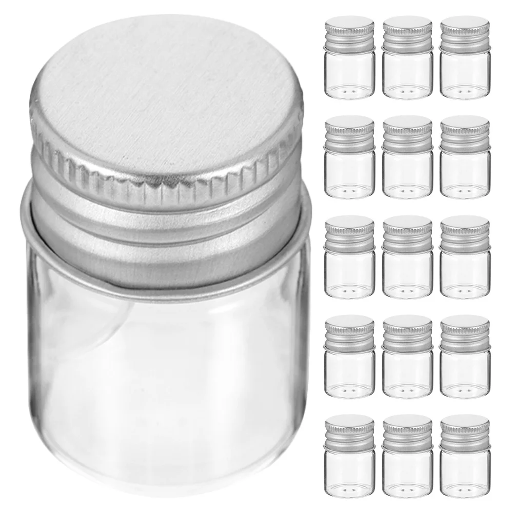 48Pcs Mini Glass Bottles 5Ml Clear Reusable Vials with Metal Lids for DIY Crafts Travel Kits Samples Small Item
48Pcs Mini Glass Bottles 5Ml Clear Reusable Vials with Metal Lids for DIY Crafts Travel Kits Samples Small Item