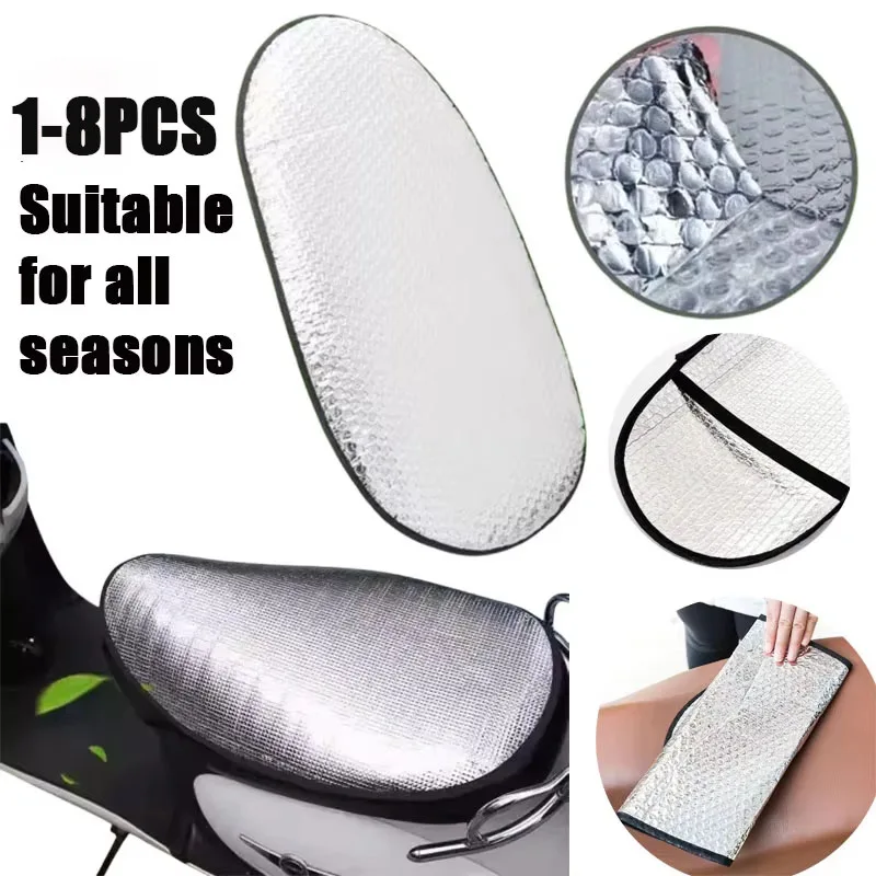 1-8PCS Waterproof Heat Insulation Seat Cover for Electric Motorcycle Scooter Sun Block Breathable Universal Fit
1-8PCS Waterproof Heat Insulation Seat Cover for Electric Motorcycle Scooter Sun Block Breathable Universal Fit