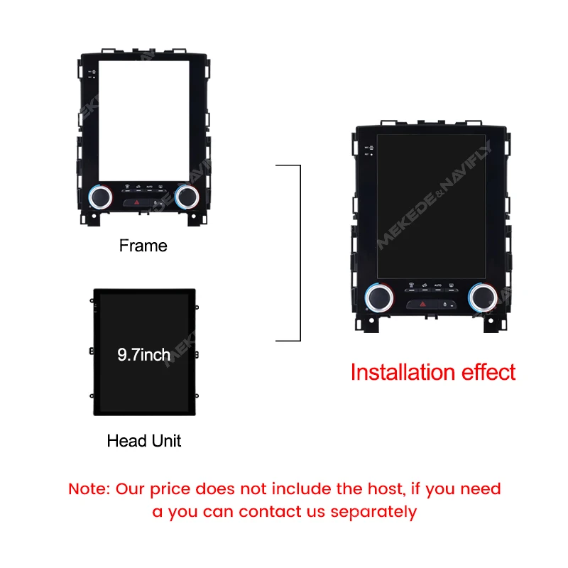 Fascia Adapter for Renault KOLEOS 2017-2019 for Tesla Style 9.7" Car Radio Headunit Frame Harness Canbus Dash Fitting Panel Kit
Fascia Adapter for Renault KOLEOS 2017-2019 for Tesla Style 9.7" Car Radio Headunit Frame Harness Canbus Dash Fitting Panel Kit