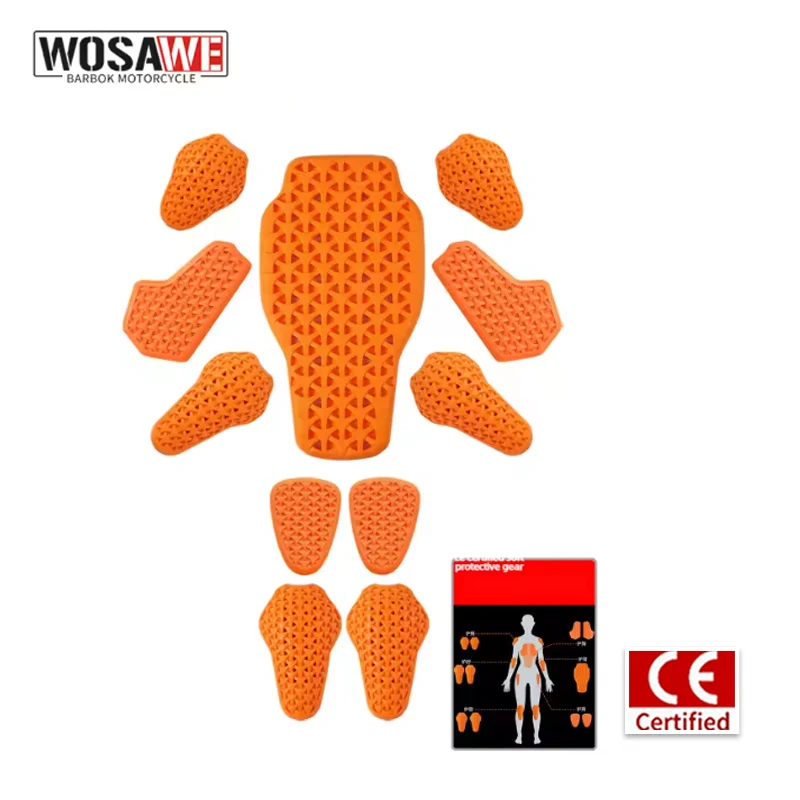 WOSAWE Motorcycle Shoulder Elbow Back Protection Pad Racing Safety Insert Armor Back Protector Pad Equipment for Racing SKiing
WOSAWE Motorcycle Shoulder Elbow Back Protection Pad Racing Safety Insert Armor Back Protector Pad Equipment for Racing SKiing