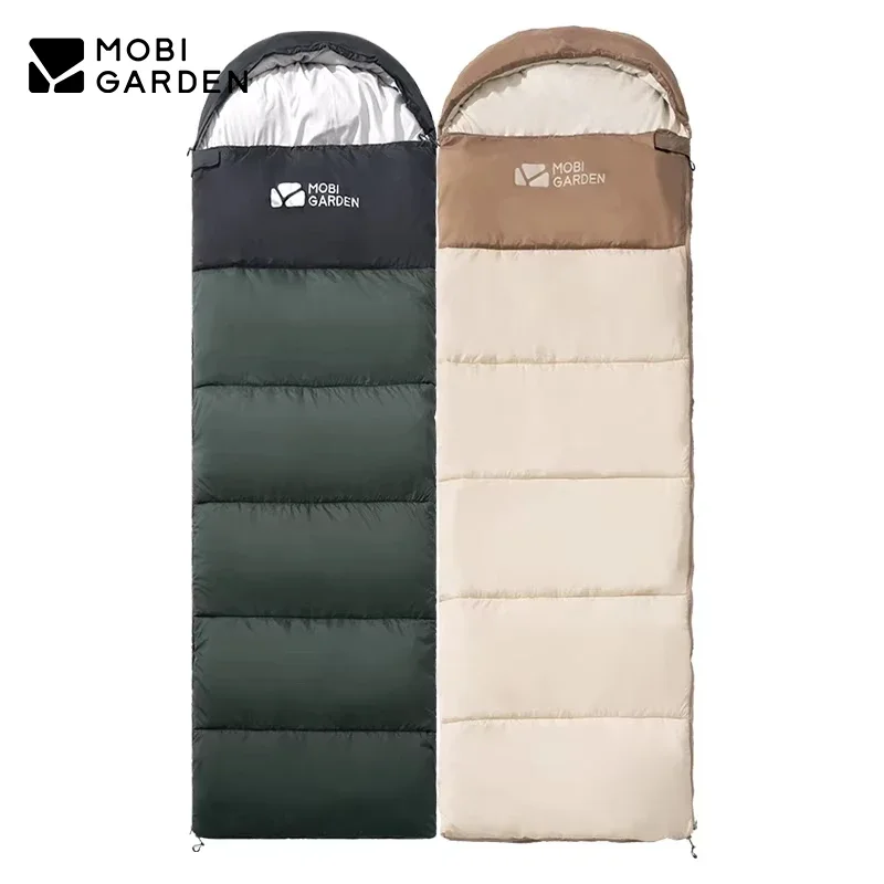 MOBI GARDEN Warm Envelope Sleeping Bag Cotton Ultralight Outdoor Camping Tent Spring Fall Hiking Spliced Sleeping Bag Portable
MOBI GARDEN Warm Envelope Sleeping Bag Cotton Ultralight Outdoor Camping Tent Spring Fall Hiking Spliced Sleeping Bag Portable