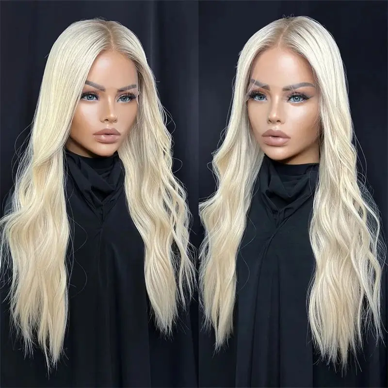 Loose Deep Lace Front Wigs Honey Platinum Blonde Mix Synthetic Lace Wig Preplucked Realistic Natural Hairline Wig For Women Wig
Loose Deep Lace Front Wigs Honey Platinum Blonde Mix Synthetic Lace Wig Preplucked Realistic Natural Hairline Wig For Women Wig