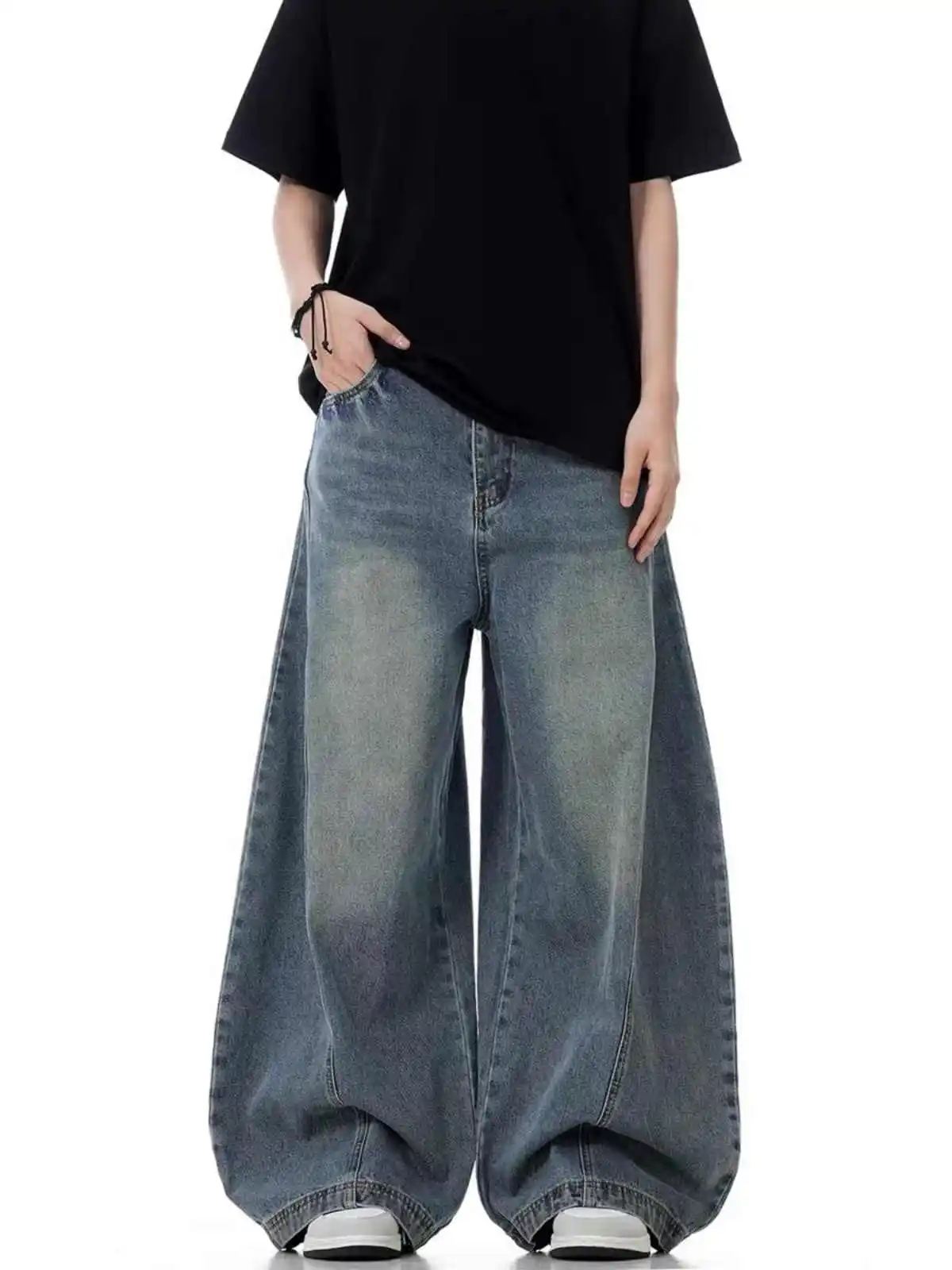 Women's Wide Leg Jeans Baggy Autumn Winter Street Harajuku Fashion Streetwear Boyfriend Retro Straight Loose Denim Trousers
Women's Wide Leg Jeans Baggy Autumn Winter Street Harajuku Fashion Streetwear Boyfriend Retro Straight Loose Denim Trousers