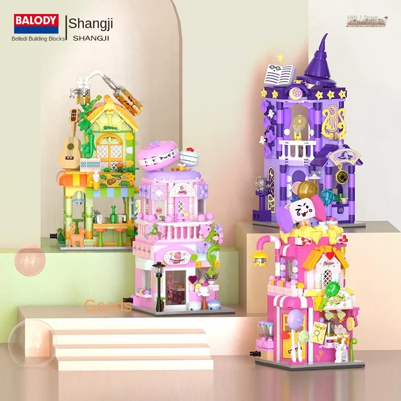 Beiledi 21200 Colorful Street View Architecture Small Particle Block Assembly Diagram Puzzle Children and Girls Toy Wholesale
Beiledi 21200 Colorful Street View Architecture Small Particle Block Assembly Diagram Puzzle Children and Girls Toy Wholesale