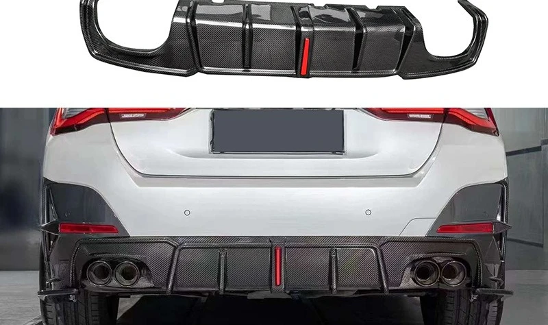 Applicable, BMW 4 Series G26 Carbon Fiber with Light Rear Lip with Wrap Angle 425i 430i 4 Door Car Diffuser Retrofit
Applicable, BMW 4 Series G26 Carbon Fiber with Light Rear Lip with Wrap Angle 425i 430i 4 Door Car Diffuser Retrofit