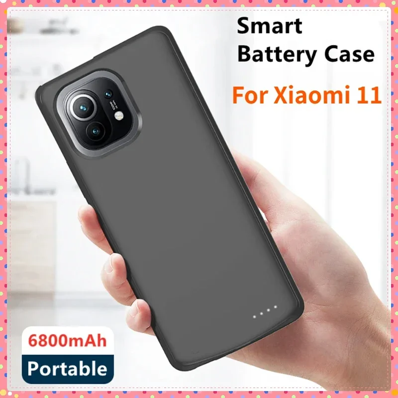 For Xiaomi 11 pro 11 Ultra Battery Cases 6800mAh Portable Charger Power Bank Cover 5V 2.0A Power Case
For Xiaomi 11 pro 11 Ultra Battery Cases 6800mAh Portable Charger Power Bank Cover 5V 2.0A Power Case