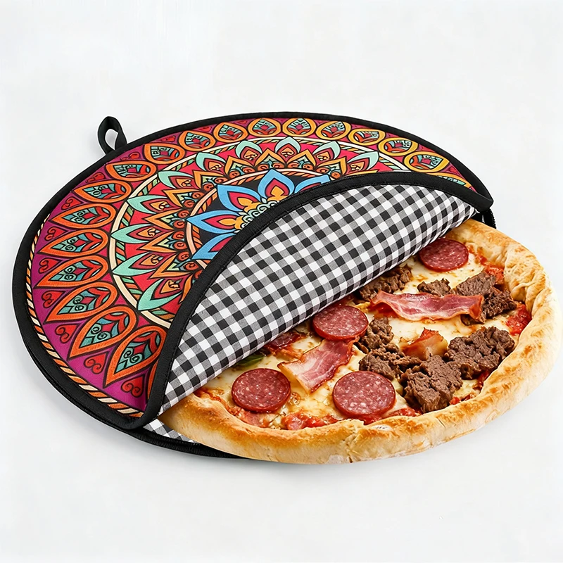 Portable Tortilla Warmer Pouch Round Reusable Burrito Cloth Bag Heat Resistant with Handle Pancake Pizza Insulated Bag Microwave
Portable Tortilla Warmer Pouch Round Reusable Burrito Cloth Bag Heat Resistant with Handle Pancake Pizza Insulated Bag Microwave