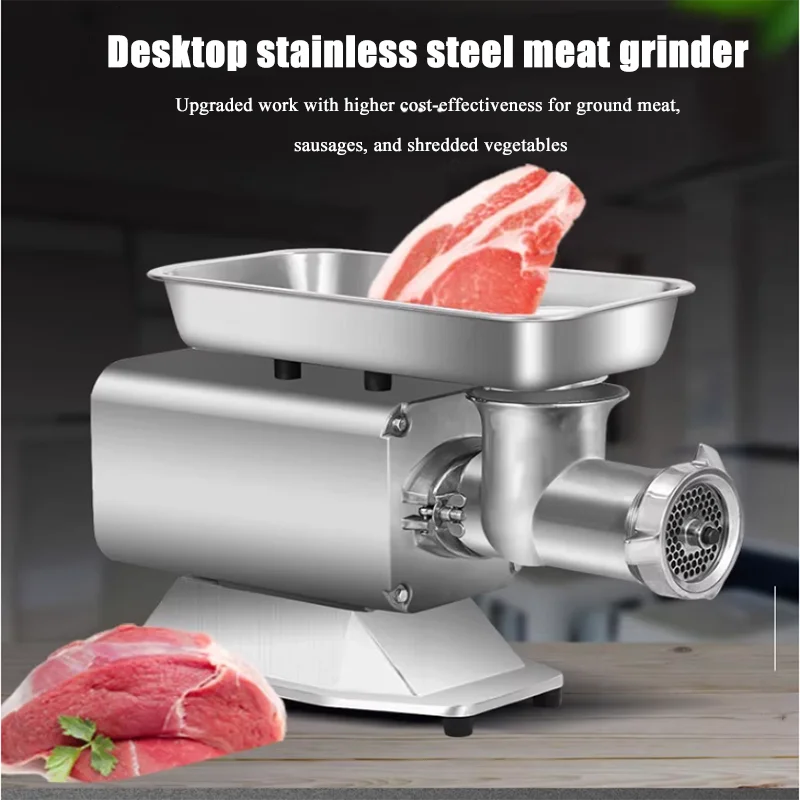 Powerful 1100W Electric Meat Grinder Size for Home Use and Farm New Automatic Meat Mincer with Core Motor Component
Powerful 1100W Electric Meat Grinder Size for Home Use and Farm New Automatic Meat Mincer with Core Motor Component