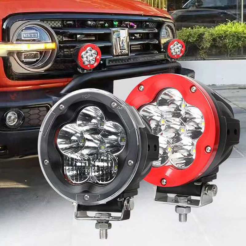 Lantsun LED6506 Aluminum Alloy Spotlight 5.5-inch 60w Driving Lights Lamp Round LED-Worklight for Car Off Road Truck, 1PC
Lantsun LED6506 Aluminum Alloy Spotlight 5.5-inch 60w Driving Lights Lamp Round LED-Worklight for Car Off Road Truck, 1PC