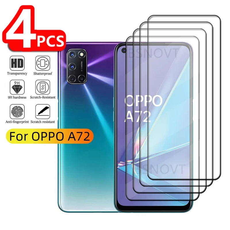 1/2/3/4PCS For OPPO A72 Glass OPPO A72 Tempered Glass Protective Film Full Cover Glue 9H HD Screen Protector OPPO A72 A 72 6.5"
1/2/3/4PCS For OPPO A72 Glass OPPO A72 Tempered Glass Protective Film Full Cover Glue 9H HD Screen Protector OPPO A72 A 72 6.5"