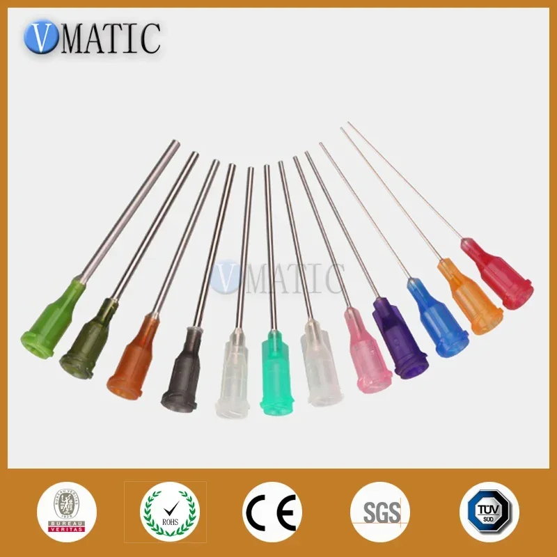 Free Shipping 1.5'' Tube Length 100Pcs 14/15/16/18/20/21/22/23/25/27 Glue Adhesive Dispensing Needle Tips 1-1/2 Inch
Free Shipping 1.5'' Tube Length 100Pcs 14/15/16/18/20/21/22/23/25/27 Glue Adhesive Dispensing Needle Tips 1-1/2 Inch