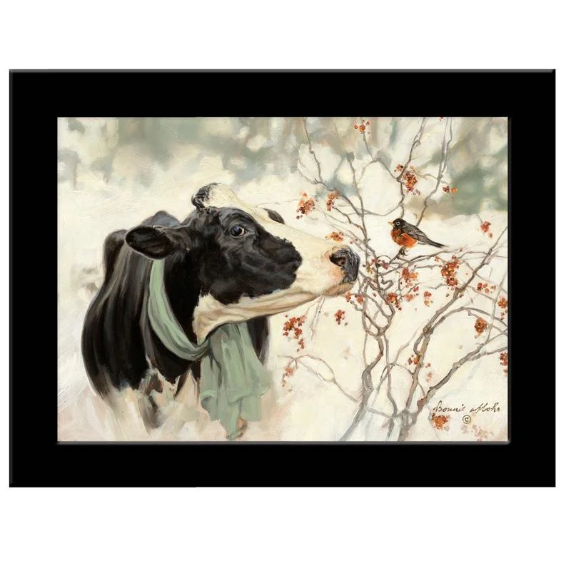Winter Robin Framed Print Black Frame Ready to Hang
Winter Robin Framed Print Black Frame Ready to Hang