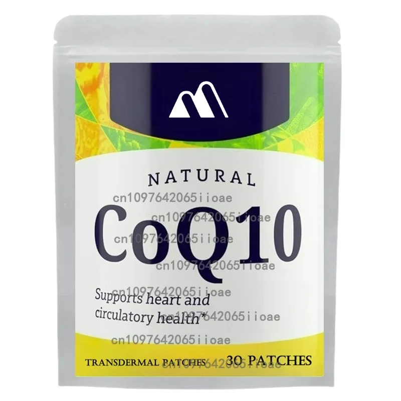 30 Patches CoQ10 Transdermal Patches, Supports Heart, Brain, Immune System, Energy
30 Patches CoQ10 Transdermal Patches, Supports Heart, Brain, Immune System, Energy