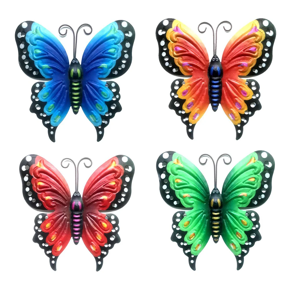 4 Pcs Vintage Decor Wrought Iron Butterfly Wall Hanging Butterflies Crafts Pendants to Weave Garden Ornaments Home Office
4 Pcs Vintage Decor Wrought Iron Butterfly Wall Hanging Butterflies Crafts Pendants to Weave Garden Ornaments Home Office