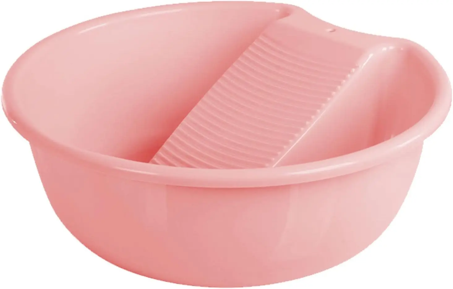 Plastic Wash Basin for Hand Washing Clothes, Non-Slip Washtub with Ridged Surface for Delicates, Lightweight and Portable
Plastic Wash Basin for Hand Washing Clothes, Non-Slip Washtub with Ridged Surface for Delicates, Lightweight and Portable