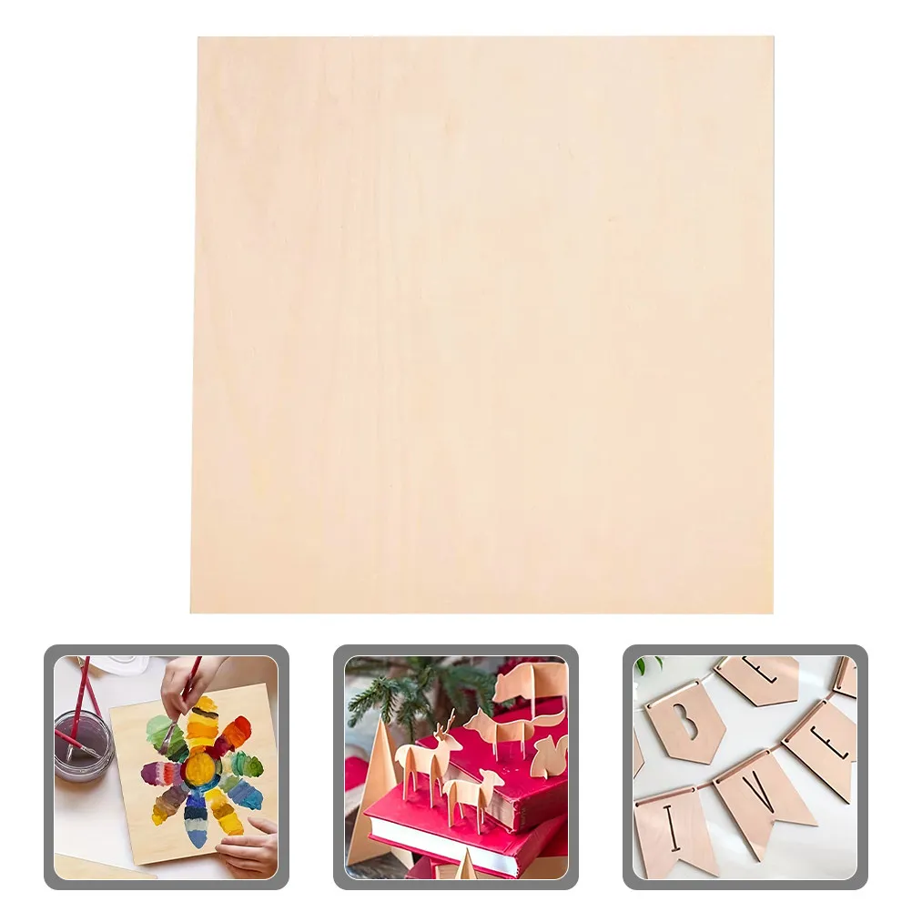 5Pcs Unfinished Wood Squares Premium Balsa Wood Sheets for DIY Crafts Painting Carving Engraving Projects Plywood Sheet
5Pcs Unfinished Wood Squares Premium Balsa Wood Sheets for DIY Crafts Painting Carving Engraving Projects Plywood Sheet