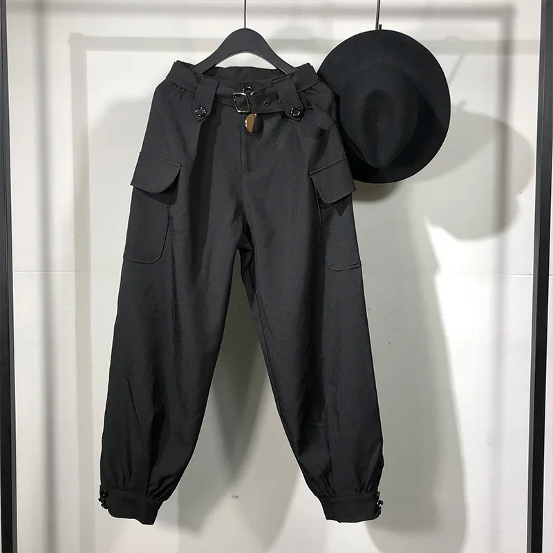 Spring Dark Style Trendy Men's Multi-Pocket Loose Cargo Ankle Banded Pants Japanese High Street All-Match Closed Boot
Spring Dark Style Trendy Men's Multi-Pocket Loose Cargo Ankle Banded Pants Japanese High Street All-Match Closed Boot