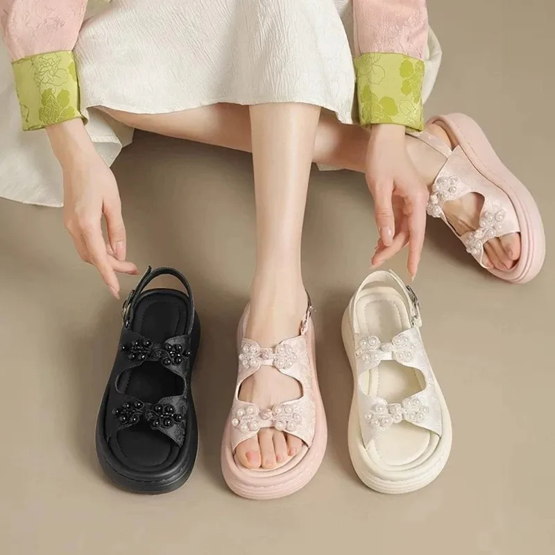 Little Girls Ethnic Style Leather Sandals 2026 New Summer Kid Chunky Beach Sandals Non-slip Trendy Princess Girls Barefoot Shoes
Little Girls Ethnic Style Leather Sandals 2026 New Summer Kid Chunky Beach Sandals Non-slip Trendy Princess Girls Barefoot Shoes