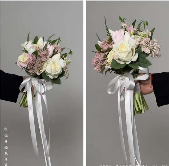 Bride wedding holding flowers Korean wedding flowers artificial flowers wedding license tulip girlfriends DIY gift hot
Bride wedding holding flowers Korean wedding flowers artificial flowers wedding license tulip girlfriends DIY gift hot