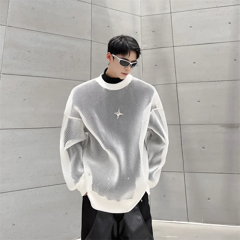 k Metal Me Design Hoodie Men's Clothing Hollow out Eyelet Detailing Hair St Favorite Oversized oulder Sve
k Metal Me Design Hoodie Men's Clothing Hollow out Eyelet Detailing Hair St Favorite Oversized oulder Sve