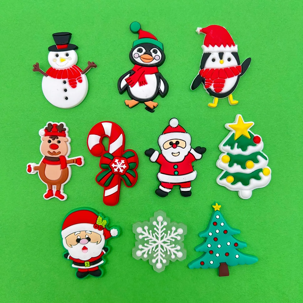 1PCS Christmas 10 Types charms designer PVC Buckle for Kids Party men and women
1PCS Christmas 10 Types charms designer PVC Buckle for Kids Party men and women