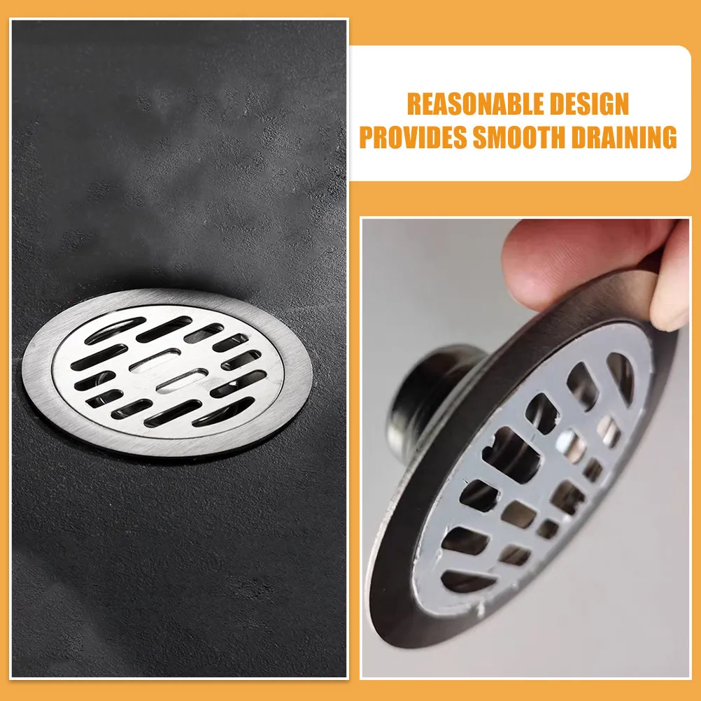 Anti-Clog Stainless Steel Floor Drain Cover Hair Catcher for Shower Tub Kitchen Bathroom Easy Install Fast Drainage No Tools
Anti-Clog Stainless Steel Floor Drain Cover Hair Catcher for Shower Tub Kitchen Bathroom Easy Install Fast Drainage No Tools