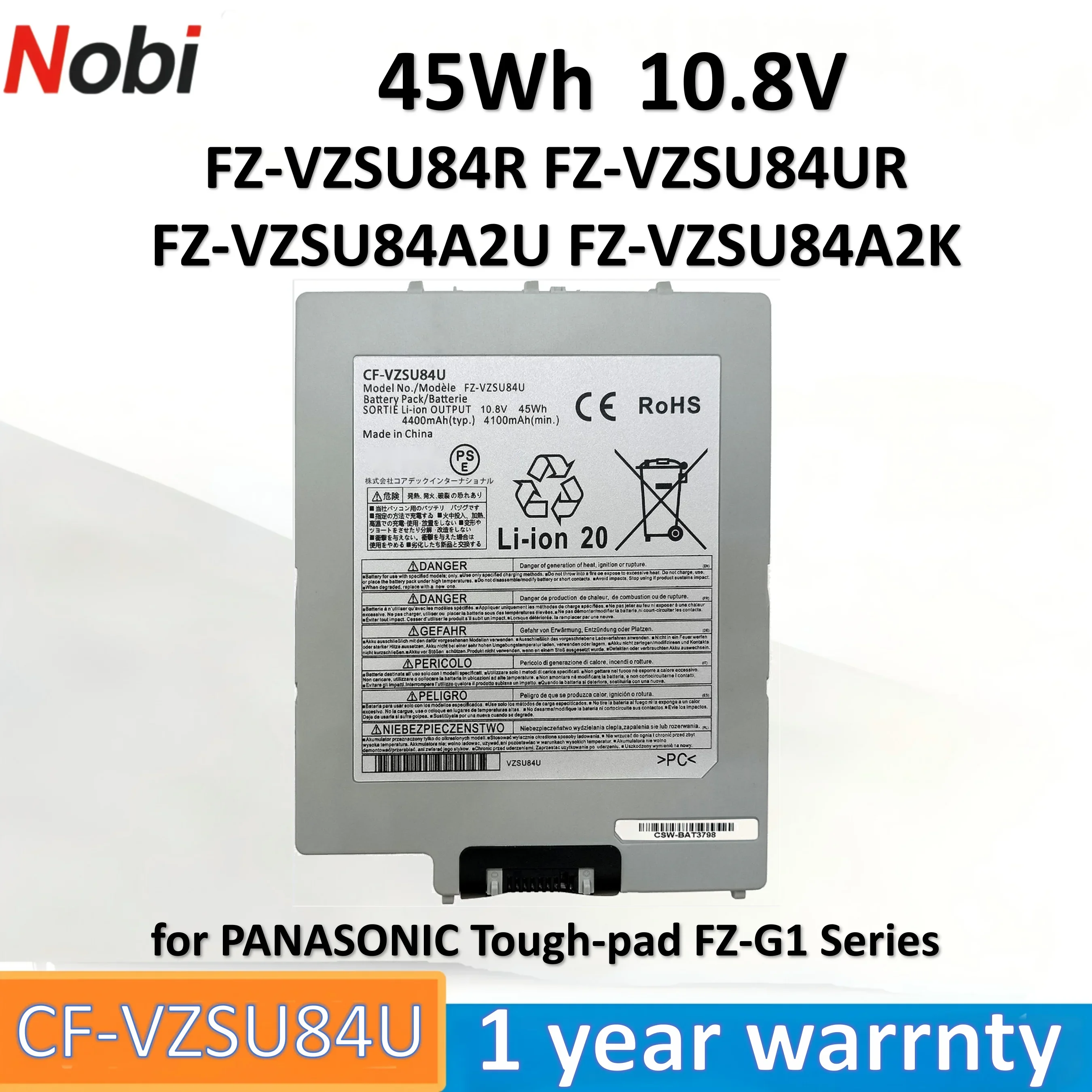 Аккумулятор Nobi VZSU84A2U FZ-VZSU84U FZ-VZSU84R FZ-VZSU84A2R FZ-VZSU84AK FZ-VZSU84AR FZ-VZSU84AU для Panasonic FZ-G1 FZ-G1A FZ-G1B
Аккумулятор Nobi VZSU84A2U FZ-VZSU84U FZ-VZSU84R FZ-VZSU84A2R FZ-VZSU84AK FZ-VZSU84AR FZ-VZSU84AU для Panasonic FZ-G1 FZ-G1A FZ-G1B