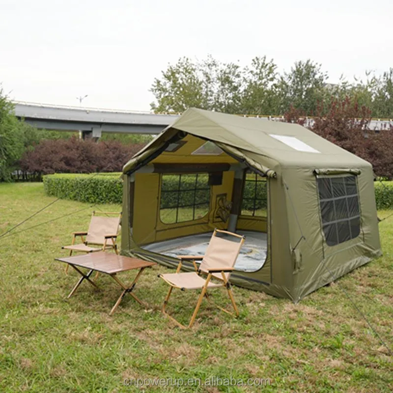 YTYIN Heavy Duty 8.0 AB-Door Air Tent 5-6 Person Waterproof 420D Fabric 15cm Thick Air Column Outdoor
YTYIN Heavy Duty 8.0 AB-Door Air Tent 5-6 Person Waterproof 420D Fabric 15cm Thick Air Column Outdoor