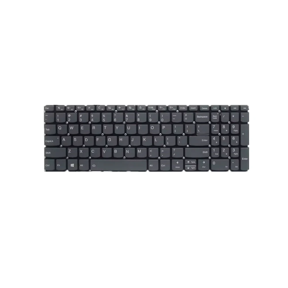 Клавиатура ноутбука для LENOVO Ideapad 320-15ABR 320-15AST Цвет Черный Американский английский макет
Клавиатура ноутбука для LENOVO Ideapad 320-15ABR 320-15AST Цвет Черный Американский английский макет
