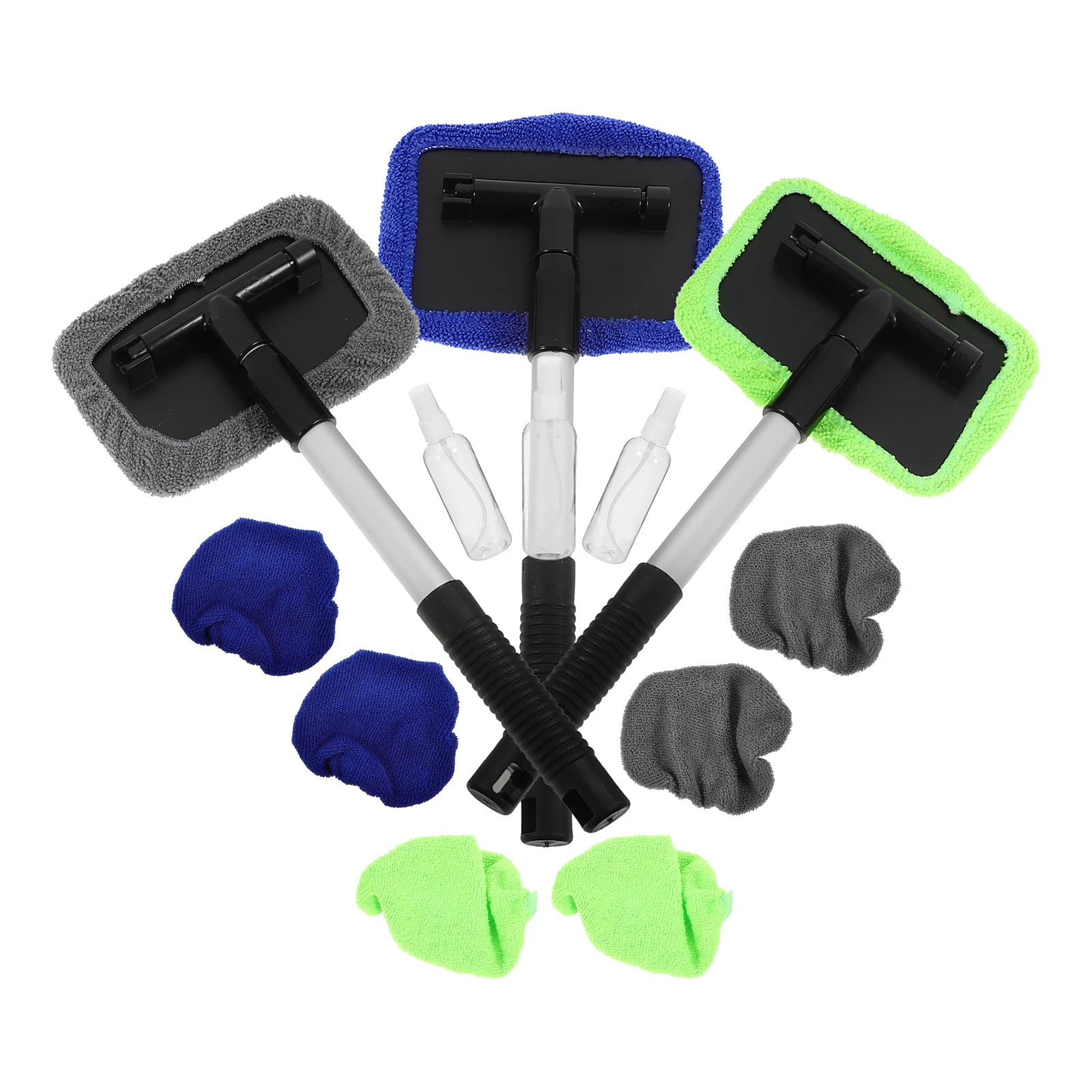 Cleaning Brush Set Car Rearview Mirror Wiper Window Squeegee Handle Windshield Cleaner Replacement Cloth Bottle Fiber Stain
Cleaning Brush Set Car Rearview Mirror Wiper Window Squeegee Handle Windshield Cleaner Replacement Cloth Bottle Fiber Stain