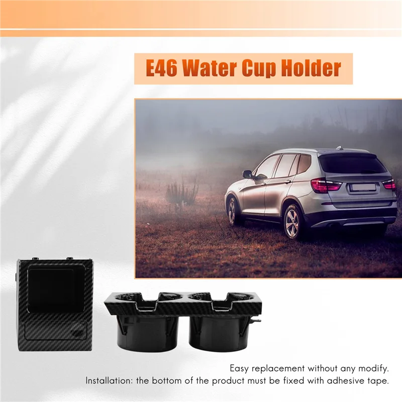 51168217953 For-BMW 3 Series E46 318I 320I 98-06 Carbon Fiber Center Console Water Cup Holder Coin Storage Box-X59A
51168217953 For-BMW 3 Series E46 318I 320I 98-06 Carbon Fiber Center Console Water Cup Holder Coin Storage Box-X59A