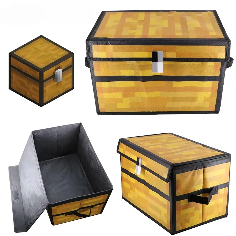 MineCraftion Chest Storage Box Large Capacity Foldable Clothes Blanket Quilt Dustproof Organizer Funny Game Home Decoration Box
MineCraftion Chest Storage Box Large Capacity Foldable Clothes Blanket Quilt Dustproof Organizer Funny Game Home Decoration Box