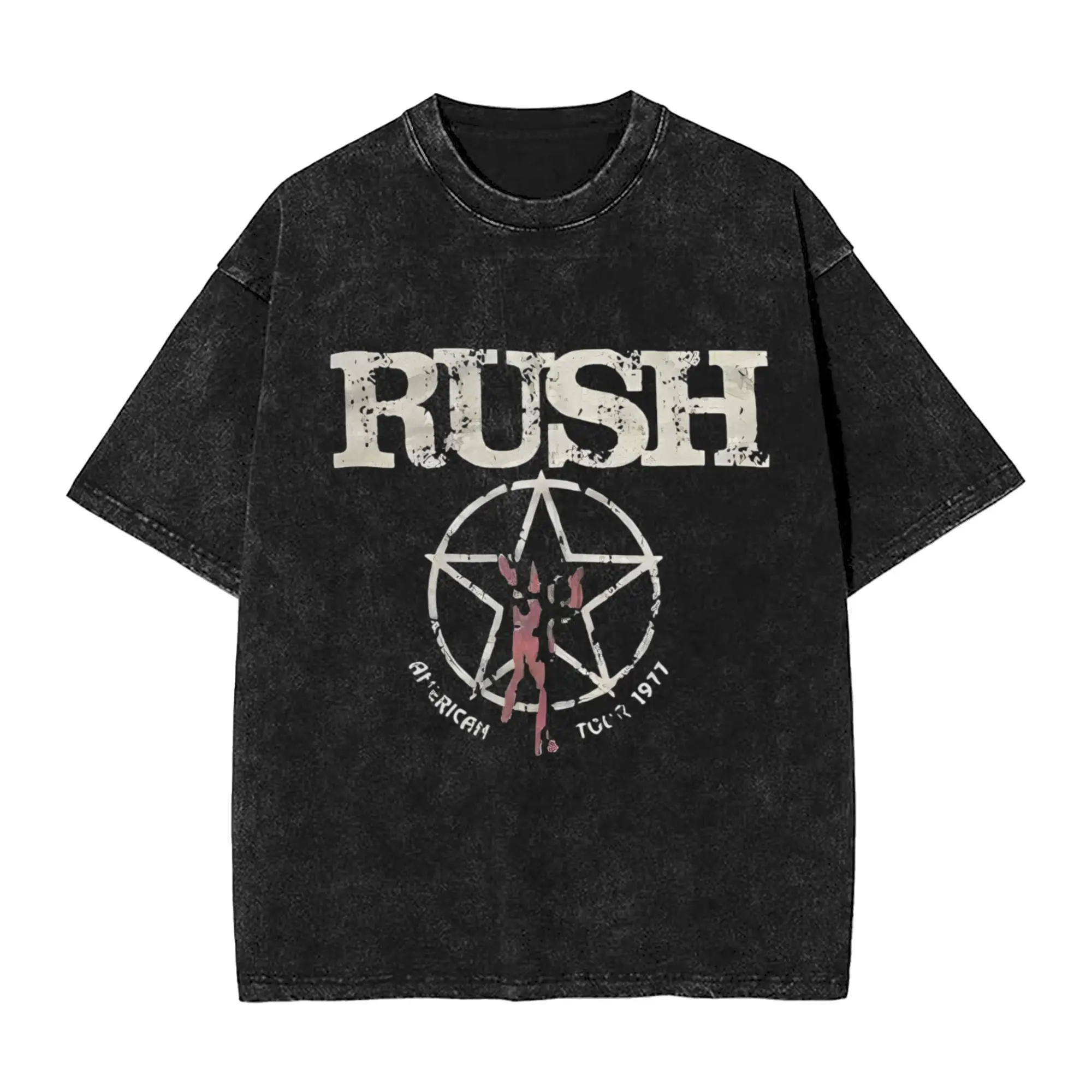 Leisure Moving Pictures 1981 Tour T-Shirts Men Round Neck Pure Cotton Washed T Shirt Rush Rock Band Short Sleeve Tee Shirt
Leisure Moving Pictures 1981 Tour T-Shirts Men Round Neck Pure Cotton Washed T Shirt Rush Rock Band Short Sleeve Tee Shirt