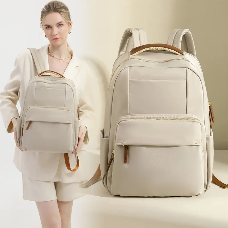 Versatile Backpack Women's 2026 New Simple Canvas Travel Backpack Large Capacity Computer Bag College Student Schoolbag Travel
Versatile Backpack Women's 2026 New Simple Canvas Travel Backpack Large Capacity Computer Bag College Student Schoolbag Travel
