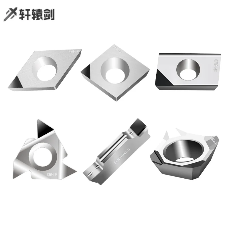 Токарная вставка CBN с кубическим нитридом бора 11IR/16IR/16ER AG55 AG60 Товары премиум-класса Внутреннее и наружное резьбовое лезвие для K P 
Токарная вставка CBN с кубическим нитридом бора 11IR/16IR/16ER AG55 AG60 Товары премиум-класса Внутреннее и наружное резьбовое лезвие для K P