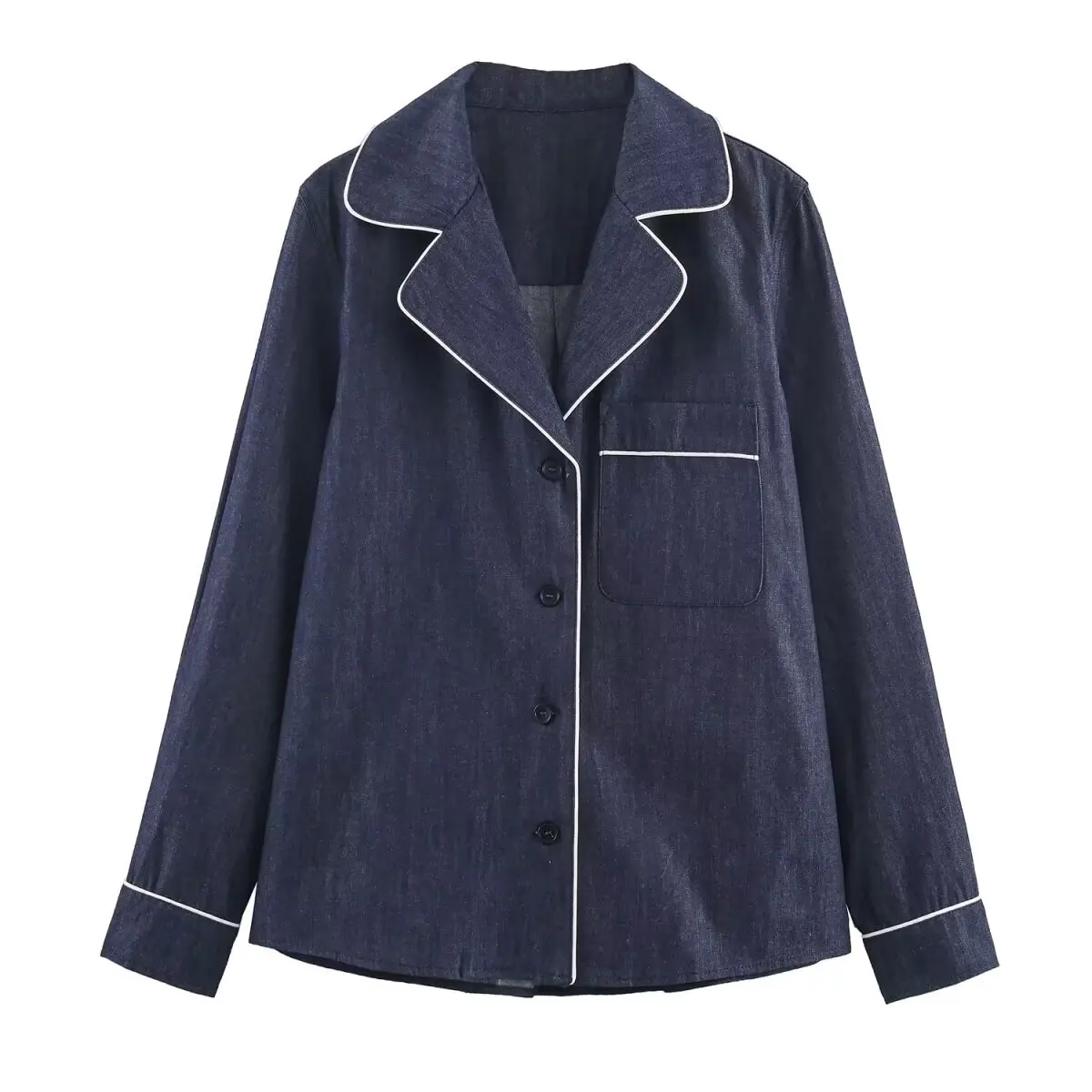 2026 New Arrivals: Women's Western-Style Fashion Denim Shirt — Long Sleeve, Lapel Collar, and Trim Detailing
2026 New Arrivals: Women's Western-Style Fashion Denim Shirt — Long Sleeve, Lapel Collar, and Trim Detailing