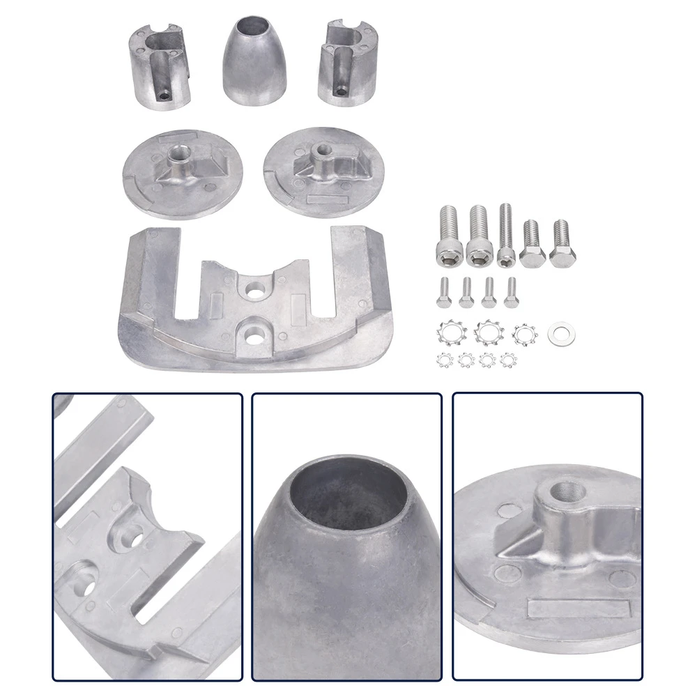 For Mercury Outboard Machine Anode CMBRAVO23KIT Mercury Bravo 2&3 Aluminum MerCruiser 1989-2003 Kit
For Mercury Outboard Machine Anode CMBRAVO23KIT Mercury Bravo 2&3 Aluminum MerCruiser 1989-2003 Kit