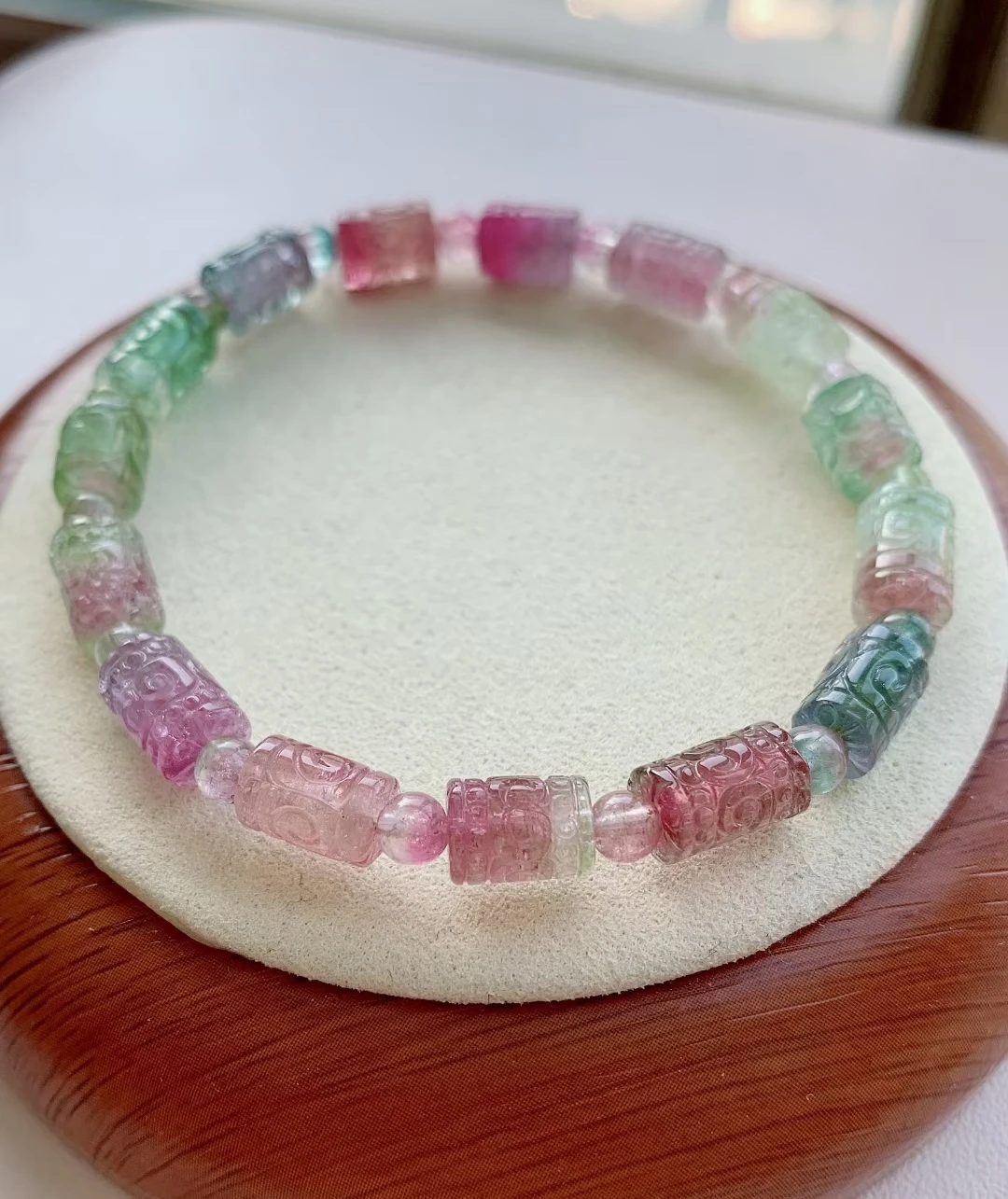 Natural Colorful Red Tourmaline Clear Barrel Beads Bracelet 9.4x6.5mm Red Blue Tourmaline Women Men Jewelry AAAAAAA
Natural Colorful Red Tourmaline Clear Barrel Beads Bracelet 9.4x6.5mm Red Blue Tourmaline Women Men Jewelry AAAAAAA