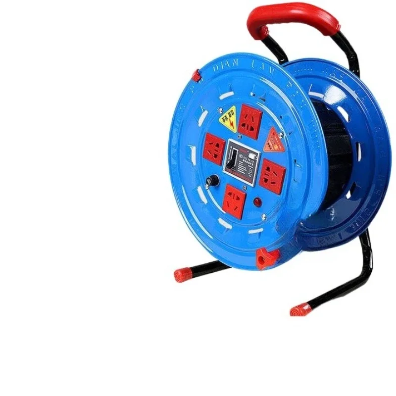 Mobile reel spool cable reel empty reel winder
Mobile reel spool cable reel empty reel winder