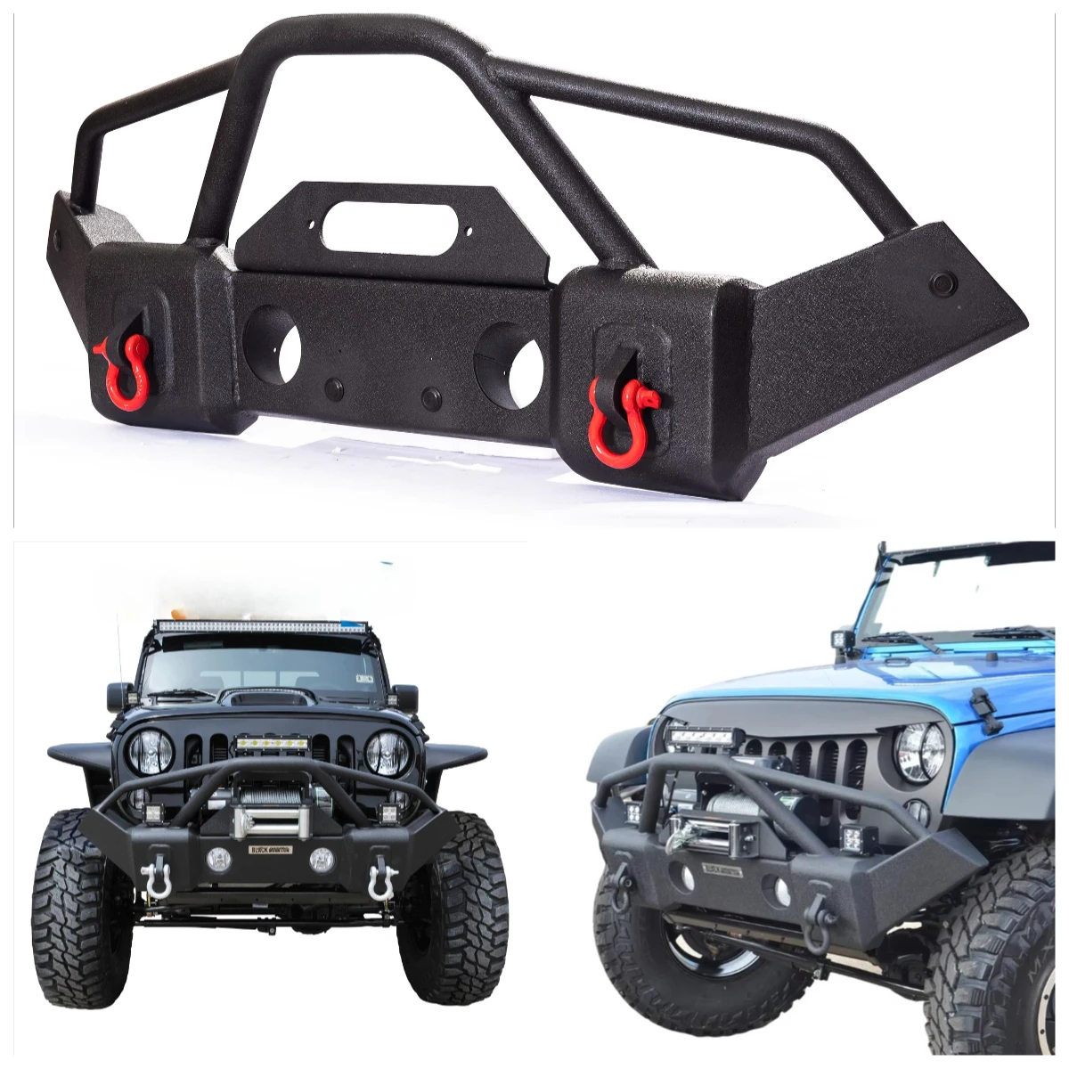 Front Bumper for Jeep Wrangler JK
Front Bumper for Jeep Wrangler JK