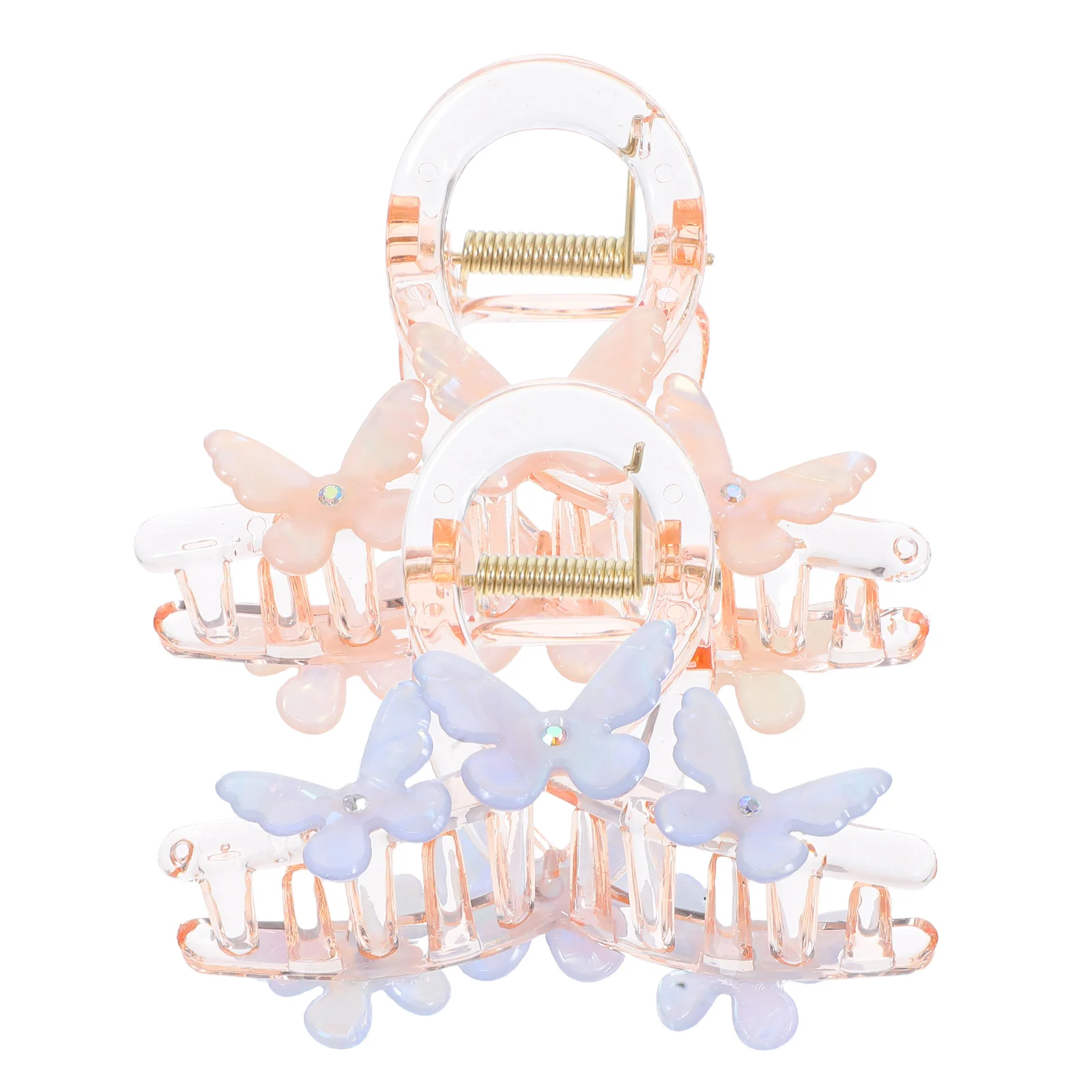 2Pcs HairClips LargeNonSlip Butterfly JawClaws Novelty PVC Clamps Girls ClawClips ThickLongHair Stylish Design
2Pcs HairClips LargeNonSlip Butterfly JawClaws Novelty PVC Clamps Girls ClawClips ThickLongHair Stylish Design
