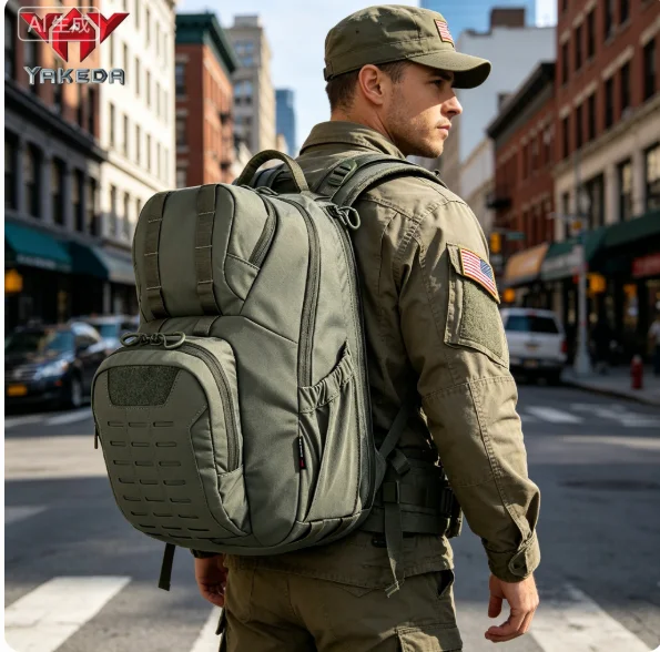 35L YAKEDA Ranger Green Tactical Backpack, Laser Cut MOLLE Military Daypack For Outdoor Camping Hiking
35L YAKEDA Ranger Green Tactical Backpack, Laser Cut MOLLE Military Daypack For Outdoor Camping Hiking